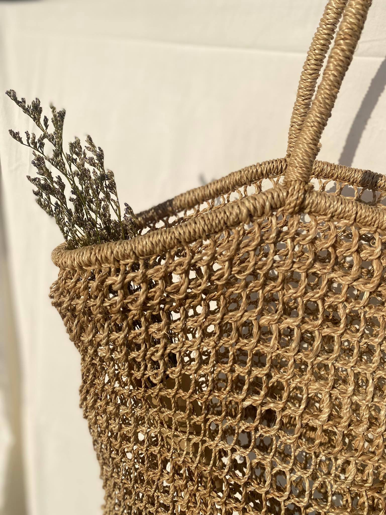 Alon Abaca Natural Tote – Anahaw Studio