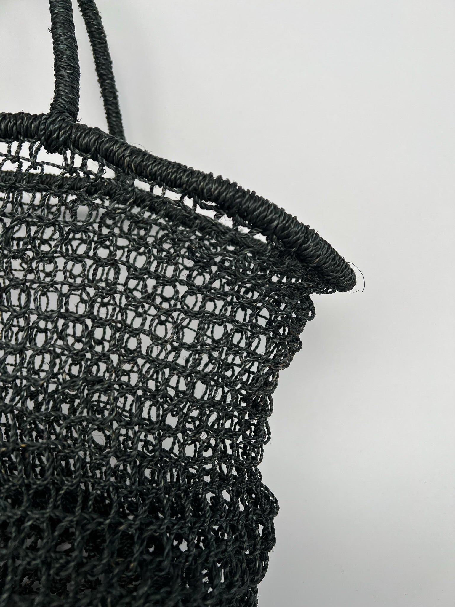 Alon Abaca Black Tote